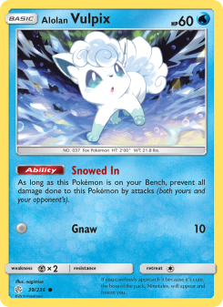 Alolan Vulpix CEC 39