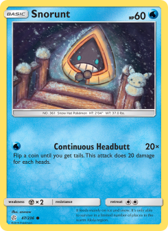 Snorunt CEC 47