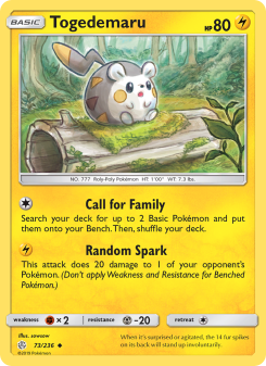 Togedemaru CEC 73