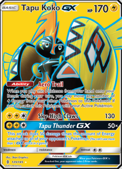 Tapu Koko GX GRI 135