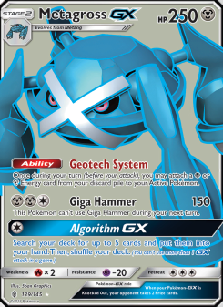 Metagross GX GRI 139