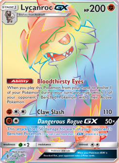 Lycanroc GX GRI 156
