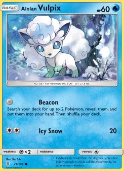 Alolan Vulpix GRI 21