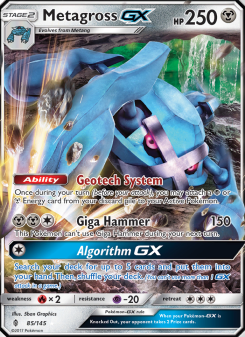Metagross GX GRI 85