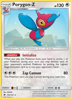 Porygon-Z BUS 105
