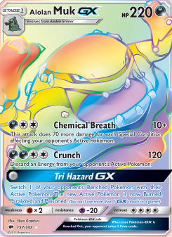 Alolan Muk GX BUS 157
