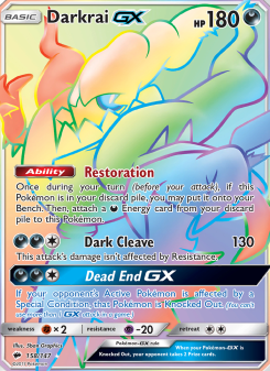 Darkrai GX BUS 158