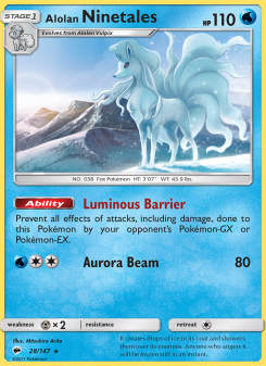 Alolan Ninetales BUS 28