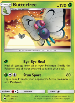 Butterfree BUS 3
