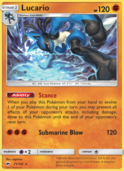 Lucario BUS 71