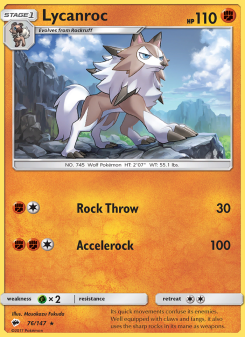 Lycanroc BUS 76