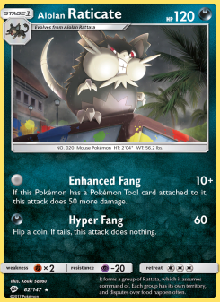 Alolan Raticate BUS 82