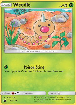 Weedle CIN 1