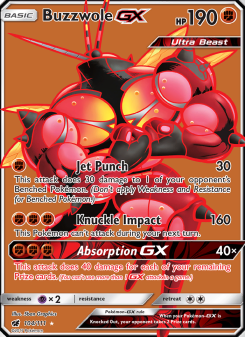 Buzzwole GX CIN 104