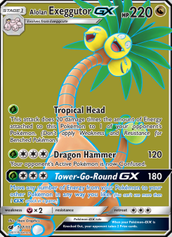 Alolan Exeggutor GX CIN 107