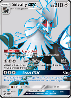 Silvally GX CIN 108