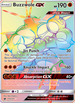 Buzzwole GX CIN 115