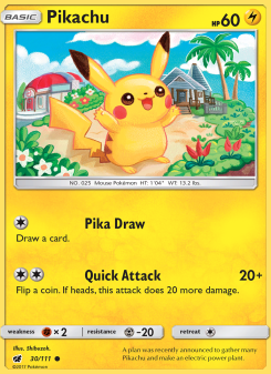 Pikachu CIN 30
