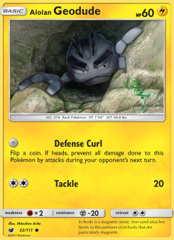 Alolan Geodude CIN 32