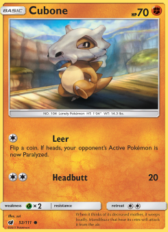 Cubone CIN 52