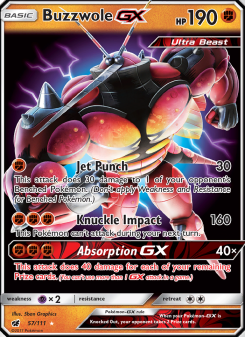 Buzzwole GX CIN 57