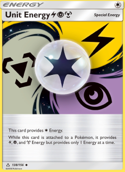 Unit Energy LightningPsychicMetal UPR 138