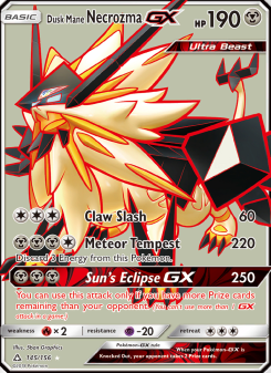 Dusk Mane Necrozma GX UPR 145