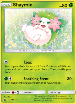 Shaymin UPR 15