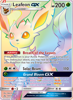 Leafeon GX UPR 157