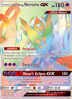 Dawn Wings Necrozma GX UPR 161