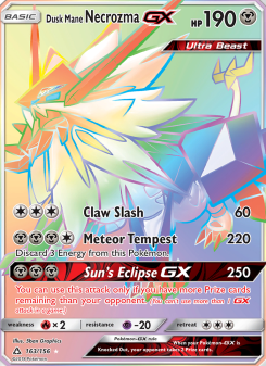 Dusk Mane Necrozma GX UPR 163