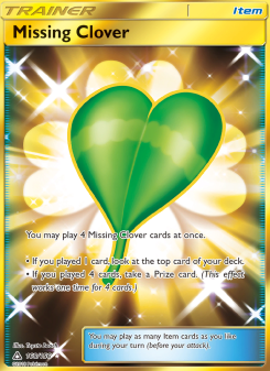 Missing Clover UPR 168