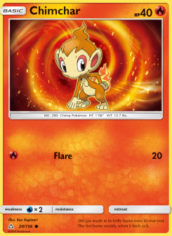 Chimchar UPR 20