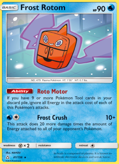 Frost Rotom UPR 41