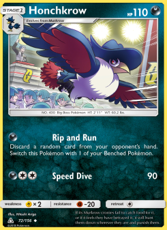 Honchkrow UPR 72