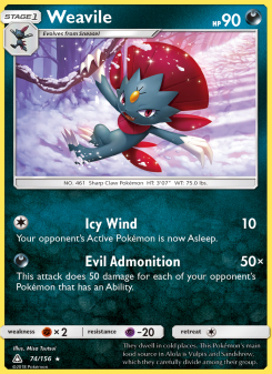 Weavile UPR 74