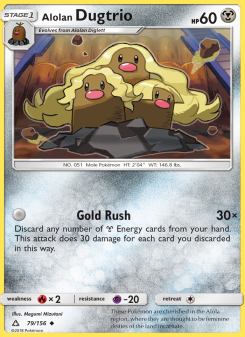 Alolan Dugtrio UPR 79