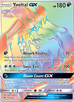 Yveltal GX FLI 137