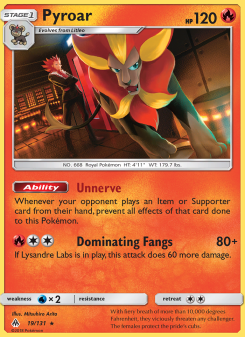 Pyroar FLI 19