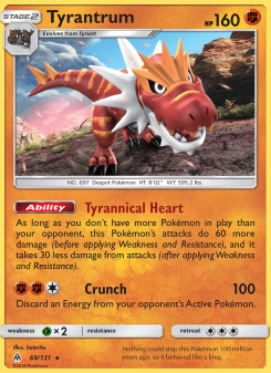Tyrantrum FLI 69