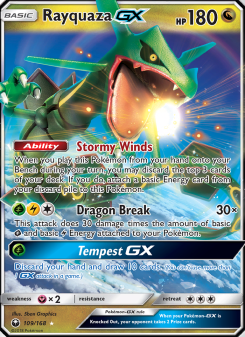 Rayquaza GX CES 109