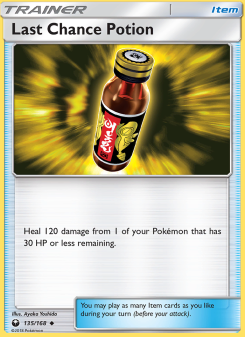 Last Chance Potion CES 135