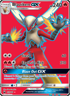Blaziken GX CES 153