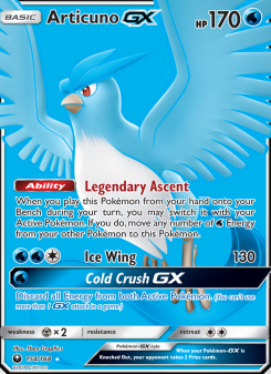 Articuno GX CES 154