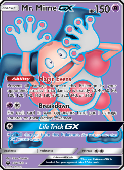 Mr. Mime GX CES 156