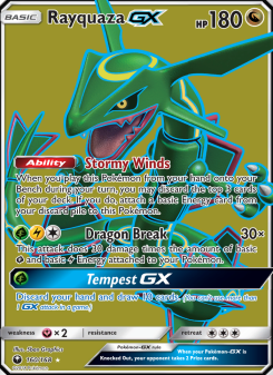 Rayquaza GX CES 160