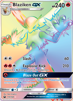 Blaziken GX CES 170