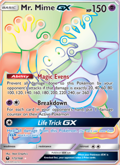 Mr. Mime GX CES 173
