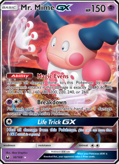 Mr. Mime GX CES 56