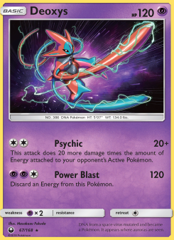 Deoxys CES 67